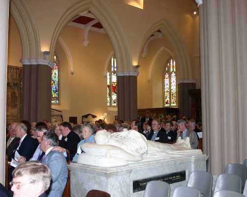 Congregation at the service in St Patrick's Cathedral, Armagh