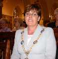 The Mayor of Armagh, Mrs Pat O'Rawe