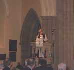 Archbishop Williams preaching at St Patrick's Cathedral, Armagh